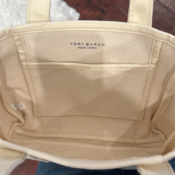 Tory Burch Signature Canvas Tote Bag - Picture 6 of 12